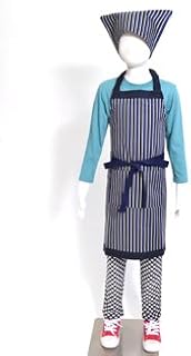 三角巾付き 子ども エプロン身長130-160cmサイズ ブルースクラム ブルー 日本製 N1238830 三角巾付き 子ども エプロン身長130-160cmサイズ ブルースクラム ブルー 日本製 N1238830